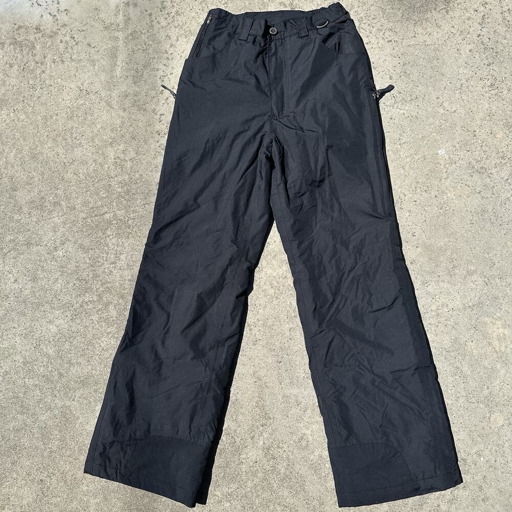 Helly Hansen Snow Pants Womens S Black Insulated Wide Leg Helly Tech 3 Ski Trek